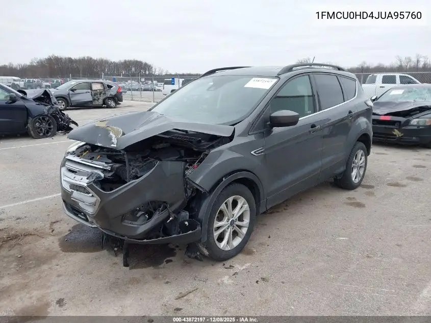 1FMCU0HD4JUA95760 2018 Ford Escape Sel
