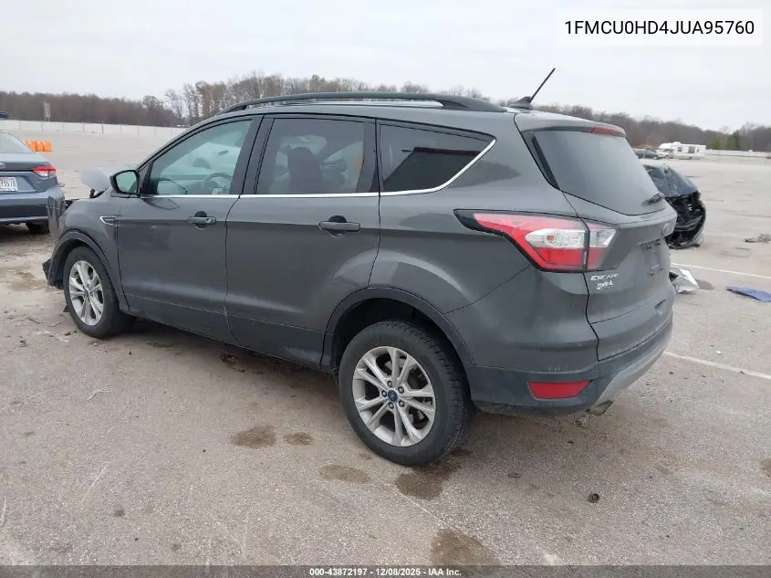 1FMCU0HD4JUA95760 2018 Ford Escape Sel
