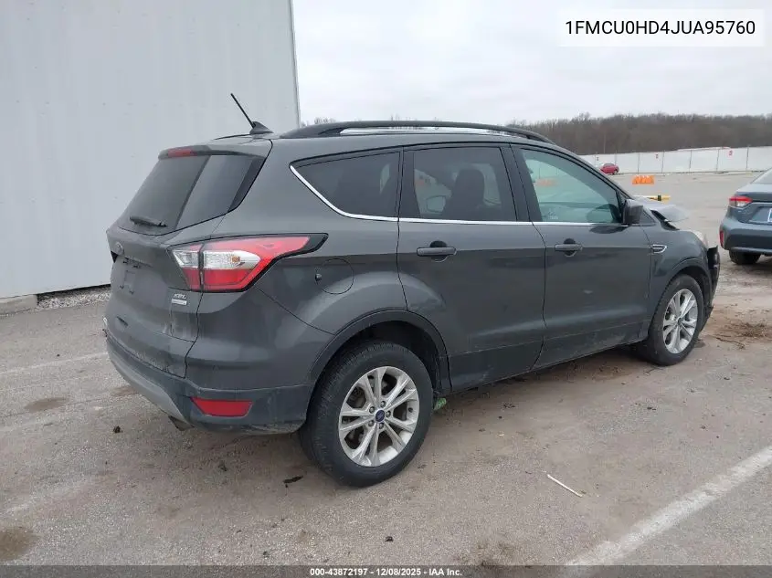 1FMCU0HD4JUA95760 2018 Ford Escape Sel