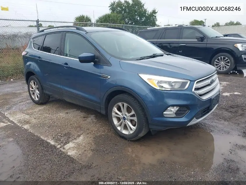1FMCU0GDXJUC68246 2018 Ford Escape Se