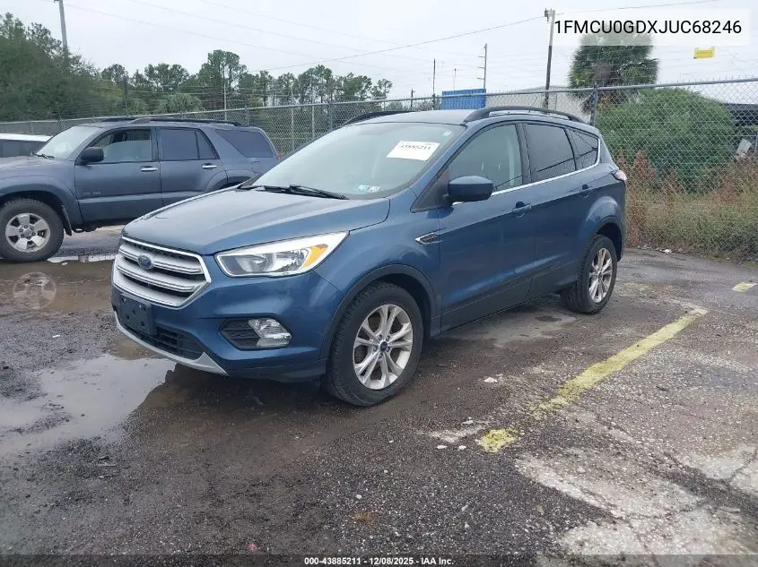 1FMCU0GDXJUC68246 2018 Ford Escape Se
