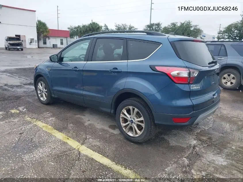 1FMCU0GDXJUC68246 2018 Ford Escape Se