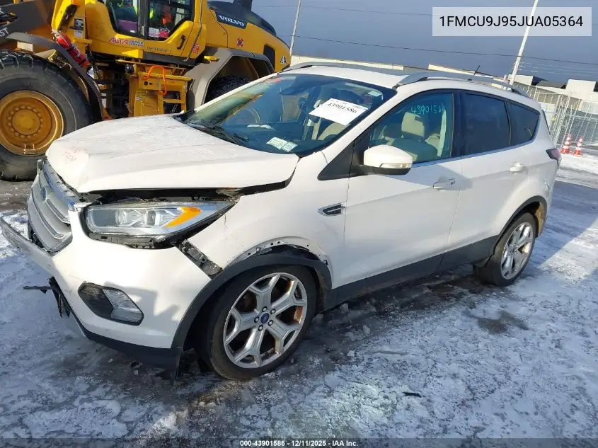 1FMCU9J95JUA05364 2018 Ford Escape Titanium