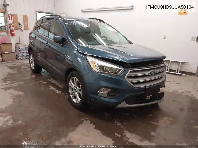 1FMCU0HD9JUA50104 2018 Ford Escape Sel