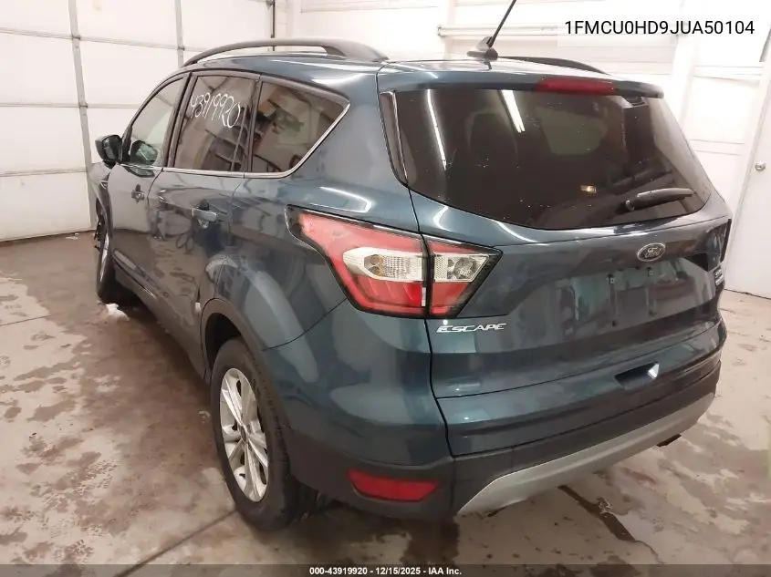 1FMCU0HD9JUA50104 2018 Ford Escape Sel