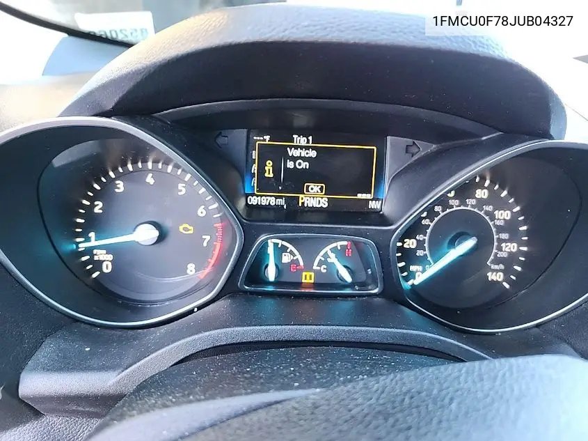 1FMCU0F78JUB04327 2018 Ford Escape S