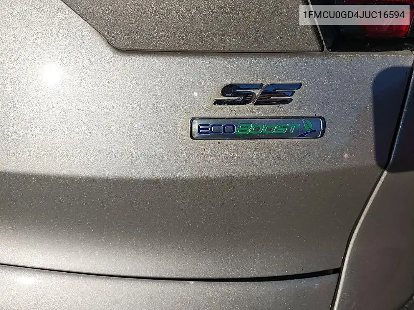 1FMCU0GD4JUC16594 2018 Ford Escape Se