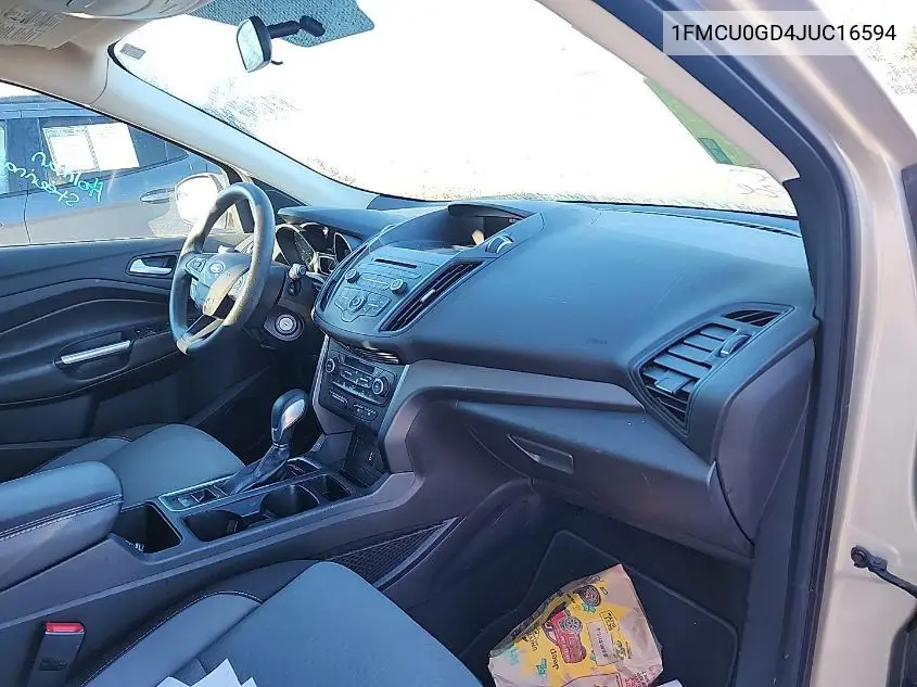 1FMCU0GD4JUC16594 2018 Ford Escape Se