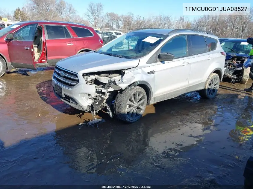 1FMCU0GD1JUA08527 2018 Ford Escape Se