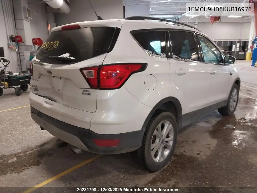 1FMCU9HD5KUB16976 2019 Ford Escape Sel