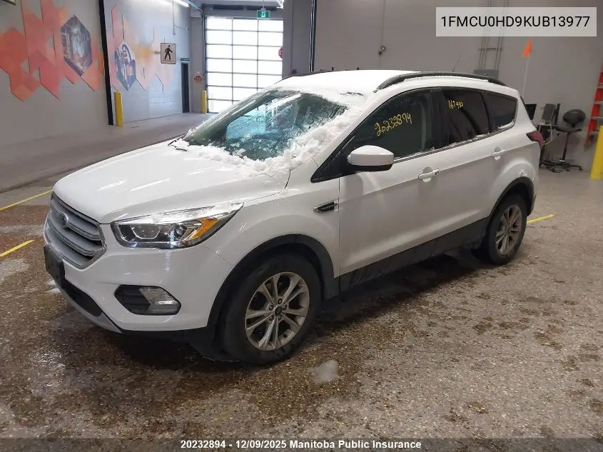 1FMCU0HD9KUB13977 2019 Ford Escape Sel