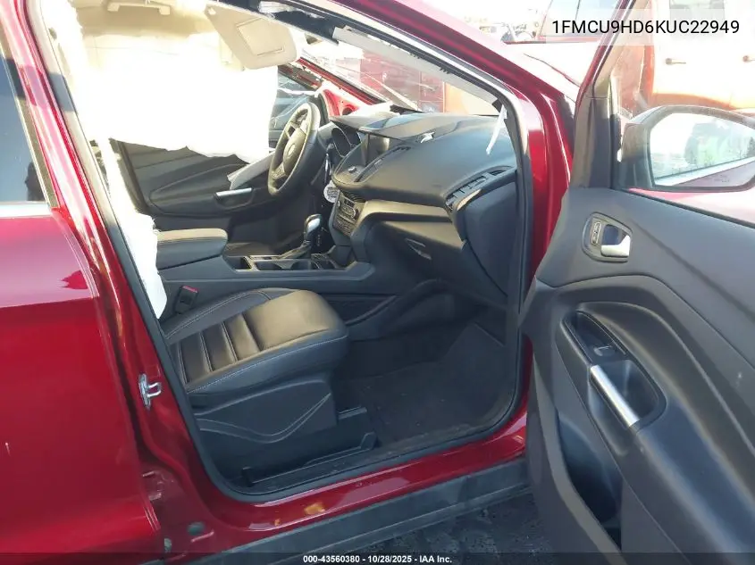 1FMCU9HD6KUC22949 2019 Ford Escape Sel