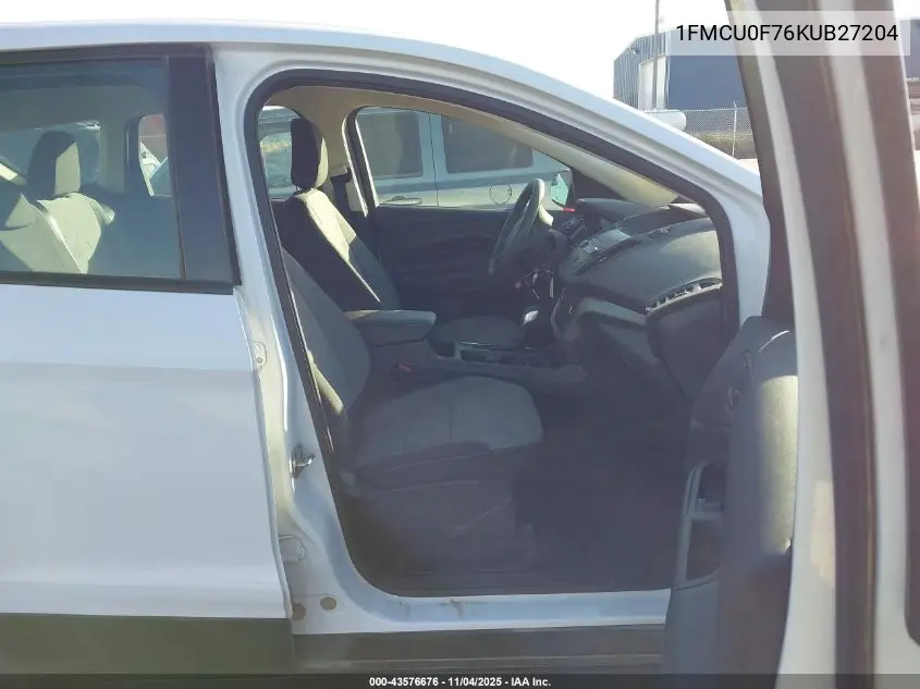 1FMCU0F76KUB27204 2019 Ford Escape S
