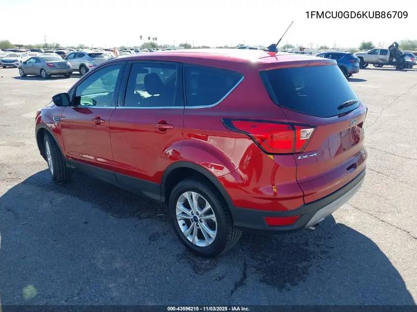 1FMCU0GD6KUB86709 2019 Ford Escape Se