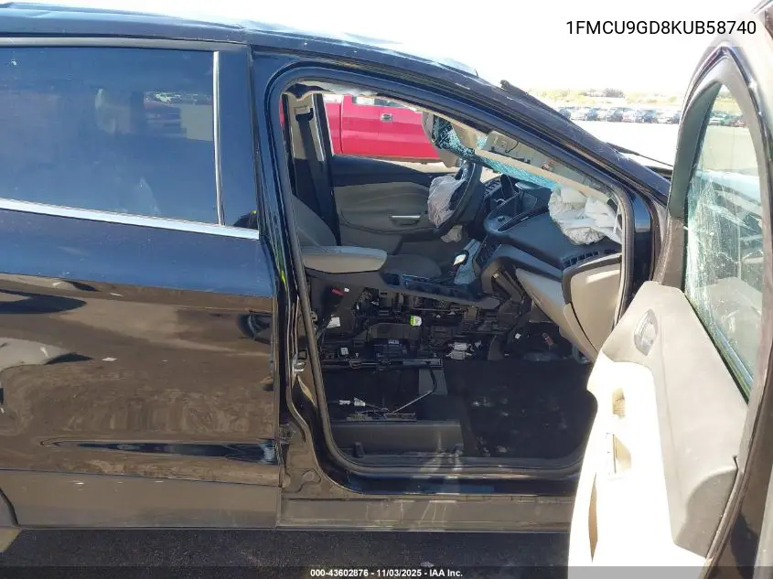 1FMCU9GD8KUB58740 2019 Ford Escape Se