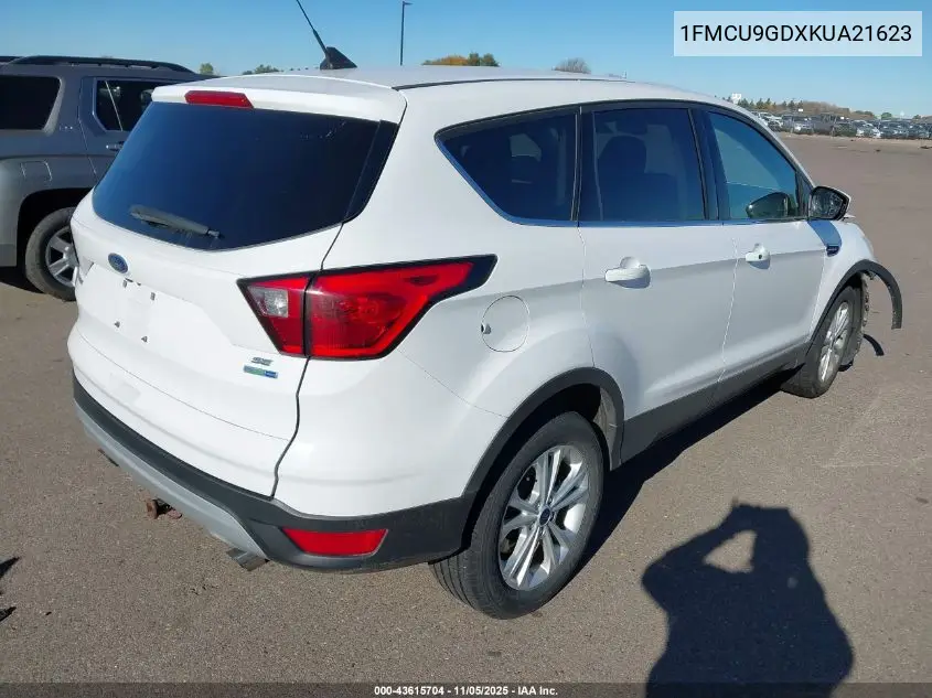 1FMCU9GDXKUA21623 2019 Ford Escape Se