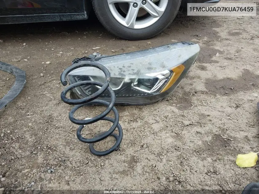 1FMCU0GD7KUA76459 2019 Ford Escape Se
