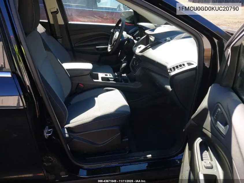 1FMCU0GD0KUC20790 2019 Ford Escape Se