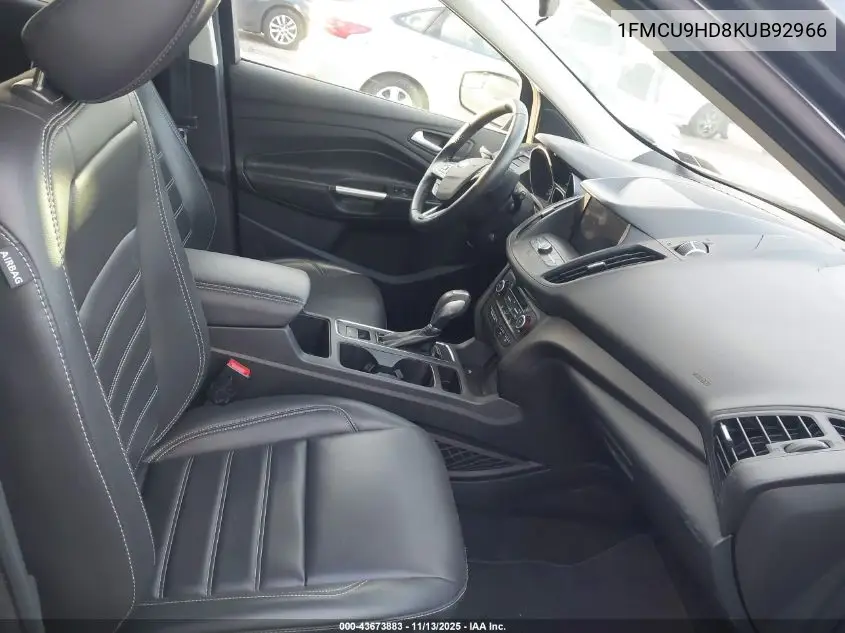 1FMCU9HD8KUB92966 2019 Ford Escape Sel