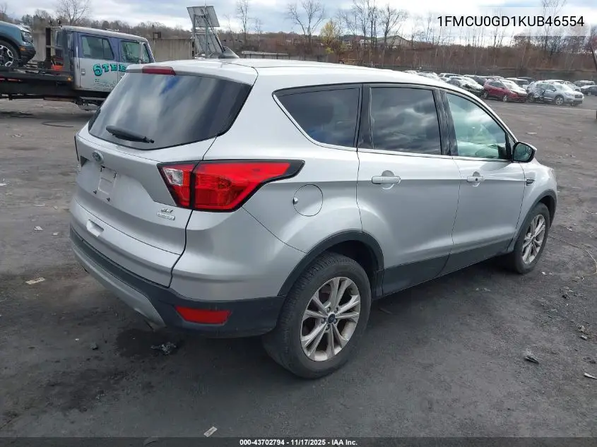 1FMCU0GD1KUB46554 2019 Ford Escape Se