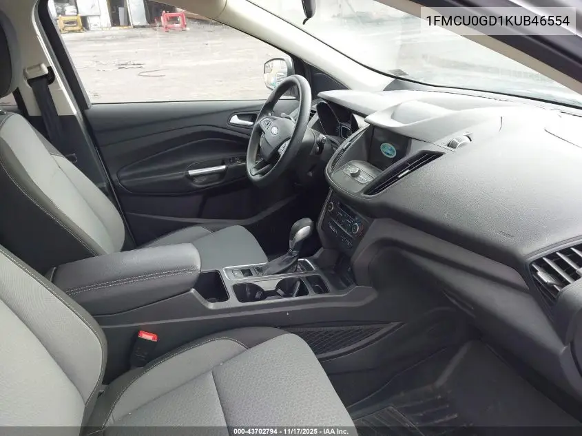 1FMCU0GD1KUB46554 2019 Ford Escape Se