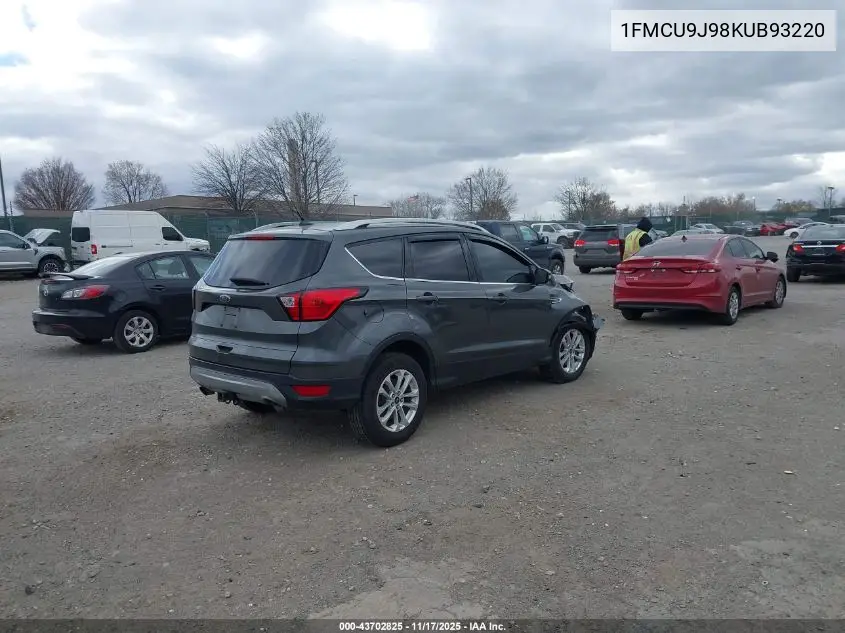 1FMCU9J98KUB93220 2019 Ford Escape Titanium