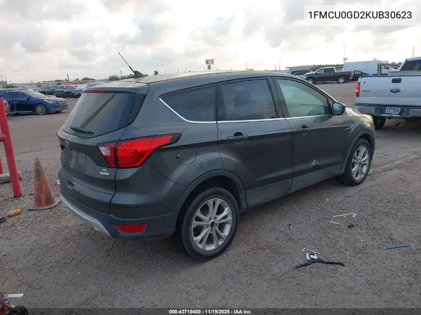 1FMCU0GD2KUB30623 2019 Ford Escape Se