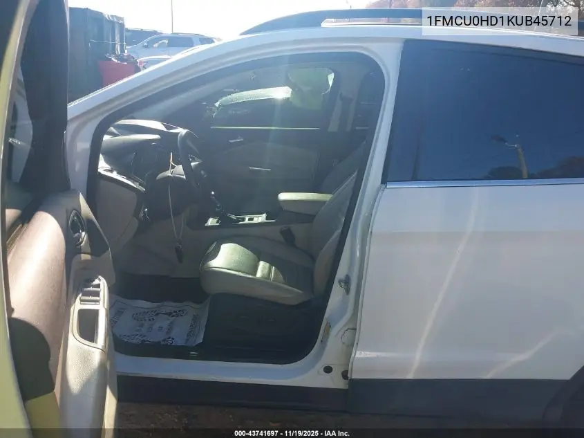 1FMCU0HD1KUB45712 2019 Ford Escape Sel