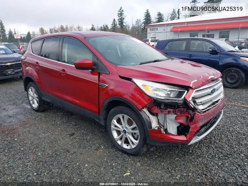 1FMCU9GD5KUA25319 2019 Ford Escape Se