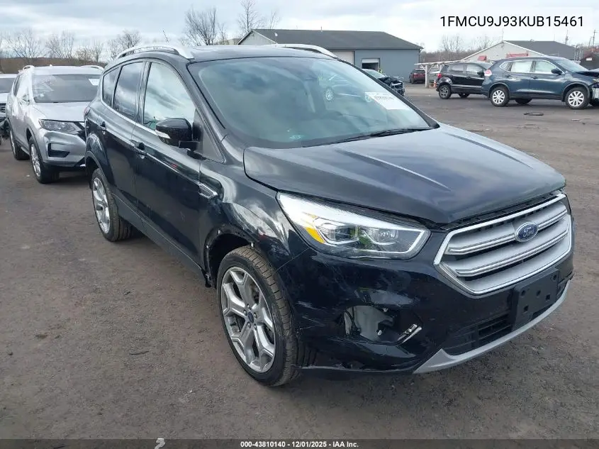 1FMCU9J93KUB15461 2019 Ford Escape Titanium