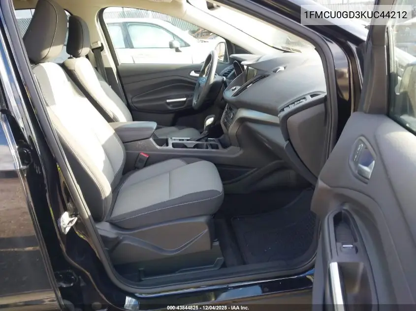1FMCU0GD3KUC44212 2019 Ford Escape Se