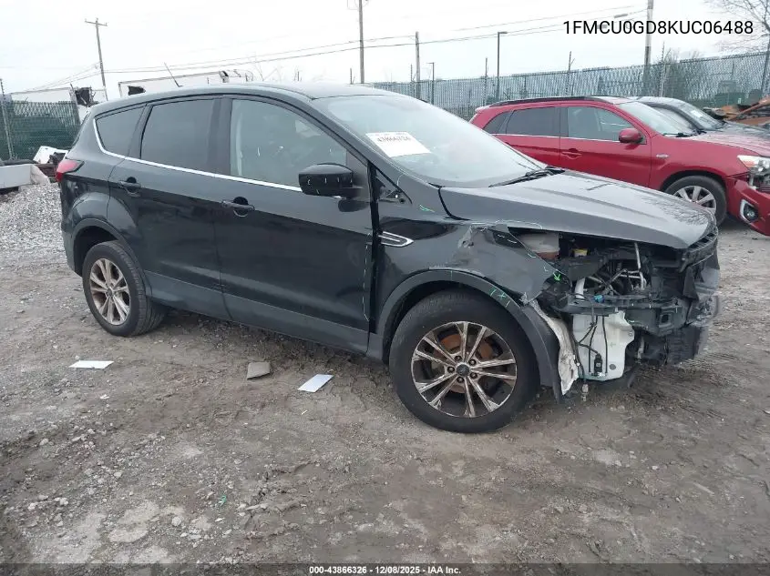 1FMCU0GD8KUC06488 2019 Ford Escape Se