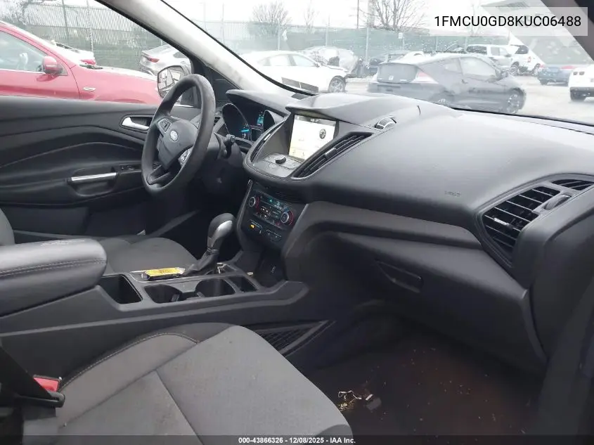 1FMCU0GD8KUC06488 2019 Ford Escape Se