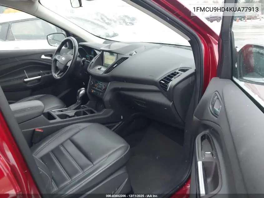 1FMCU9HD4KUA77913 2019 Ford Escape Sel