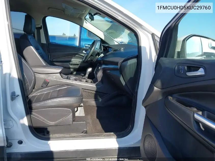 1FMCU0HD5KUC29760 2019 Ford Escape Sel