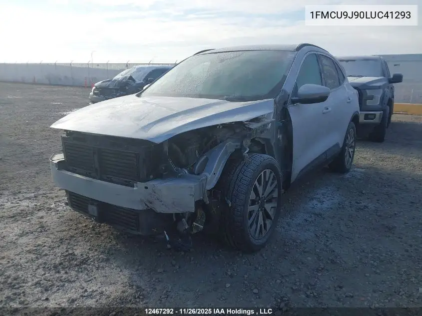 1FMCU9J90LUC41293 2020 Ford Escape Titanium