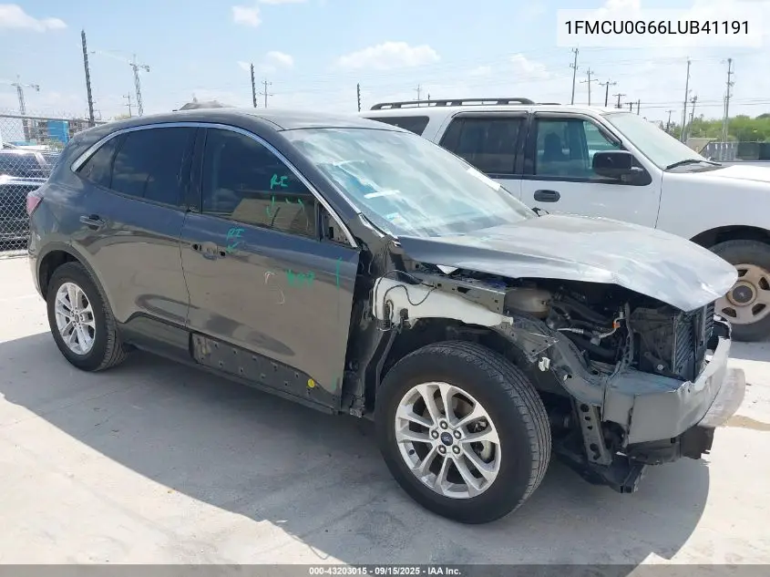 1FMCU0G66LUB41191 2020 Ford Escape Se