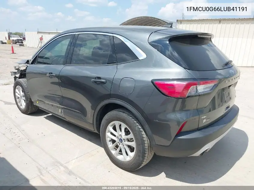 1FMCU0G66LUB41191 2020 Ford Escape Se