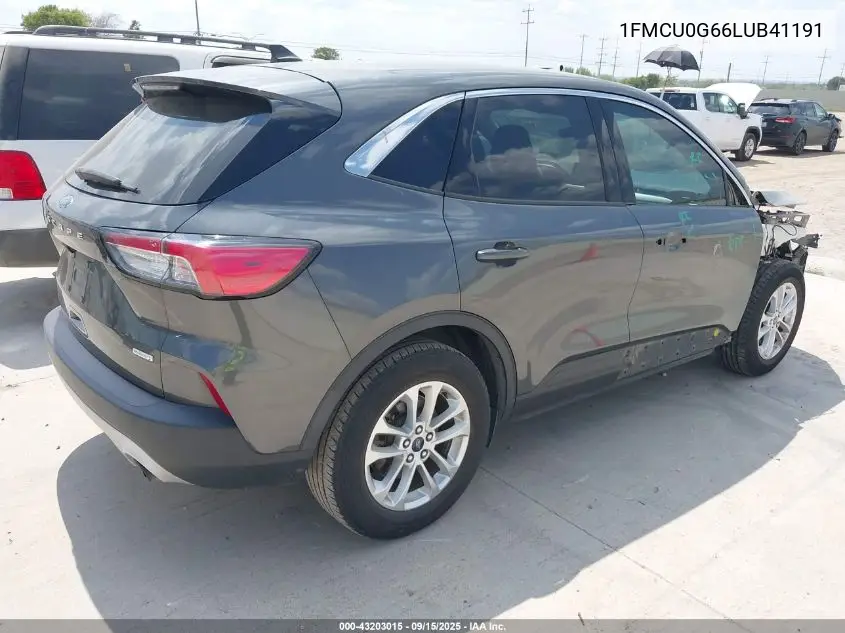 1FMCU0G66LUB41191 2020 Ford Escape Se