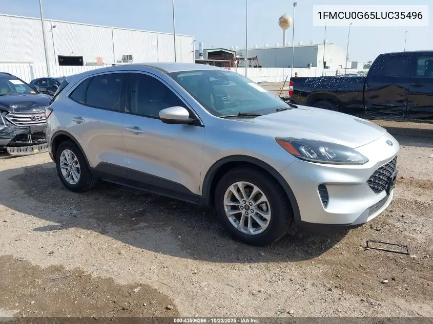 1FMCU0G65LUC35496 2020 Ford Escape Se