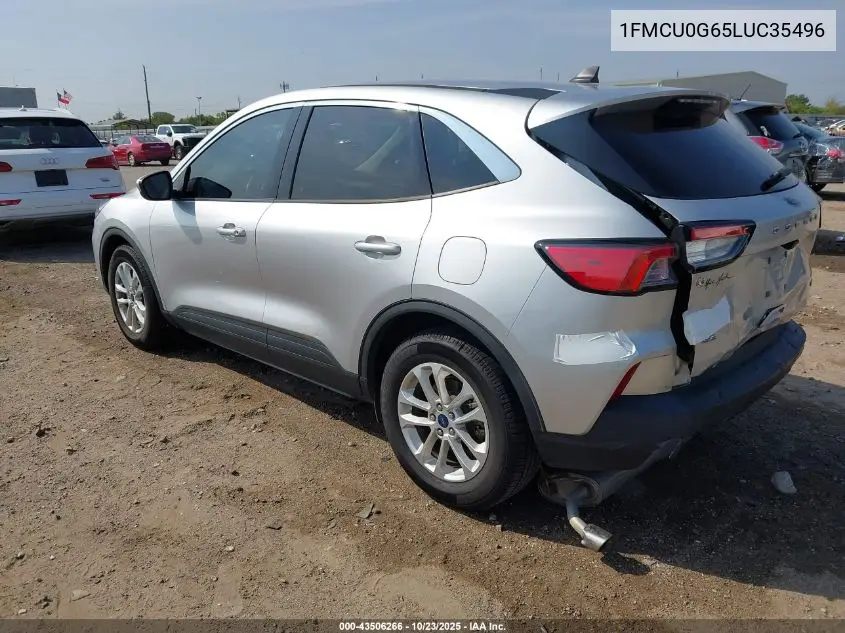 1FMCU0G65LUC35496 2020 Ford Escape Se