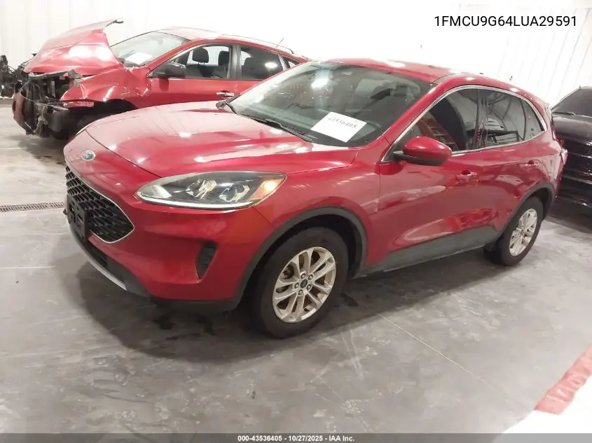 1FMCU9G64LUA29591 2020 Ford Escape Se