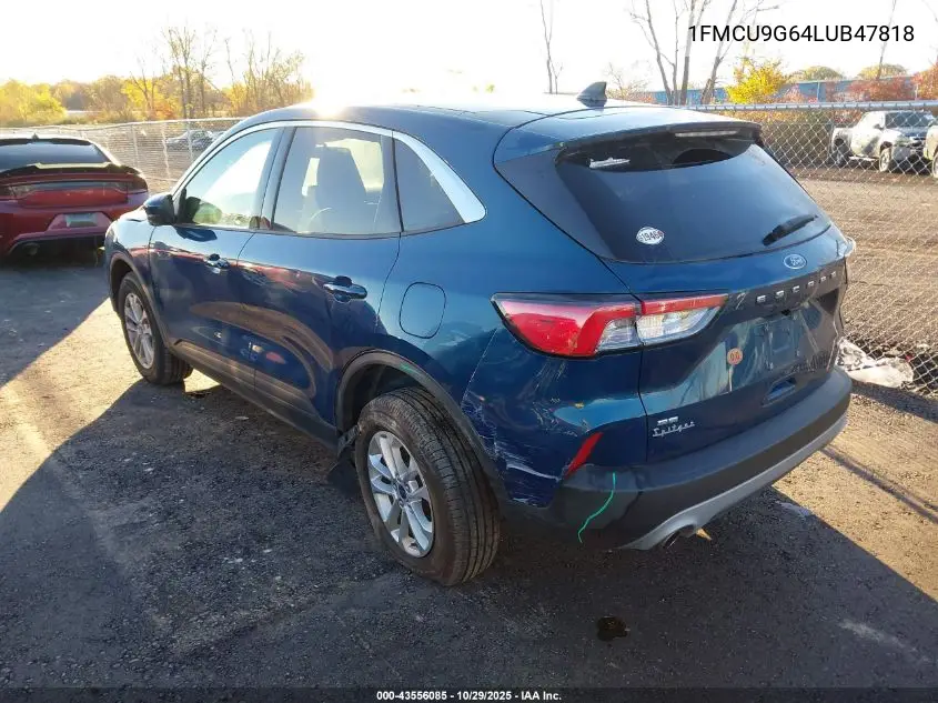 1FMCU9G64LUB47818 2020 Ford Escape Se