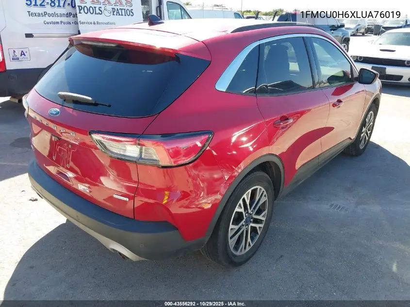 1FMCU0H6XLUA76019 2020 Ford Escape Sel