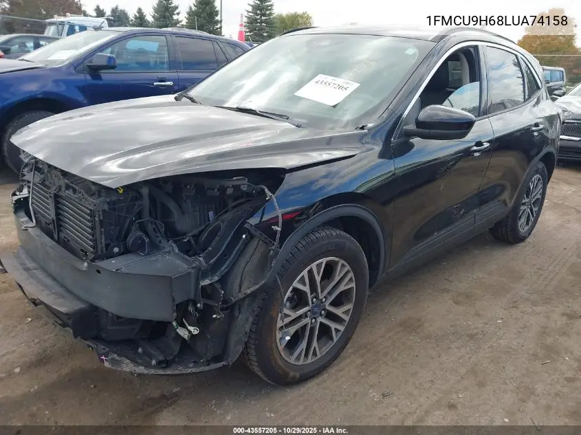 1FMCU9H68LUA74158 2020 Ford Escape Sel