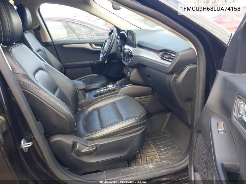 1FMCU9H68LUA74158 2020 Ford Escape Sel