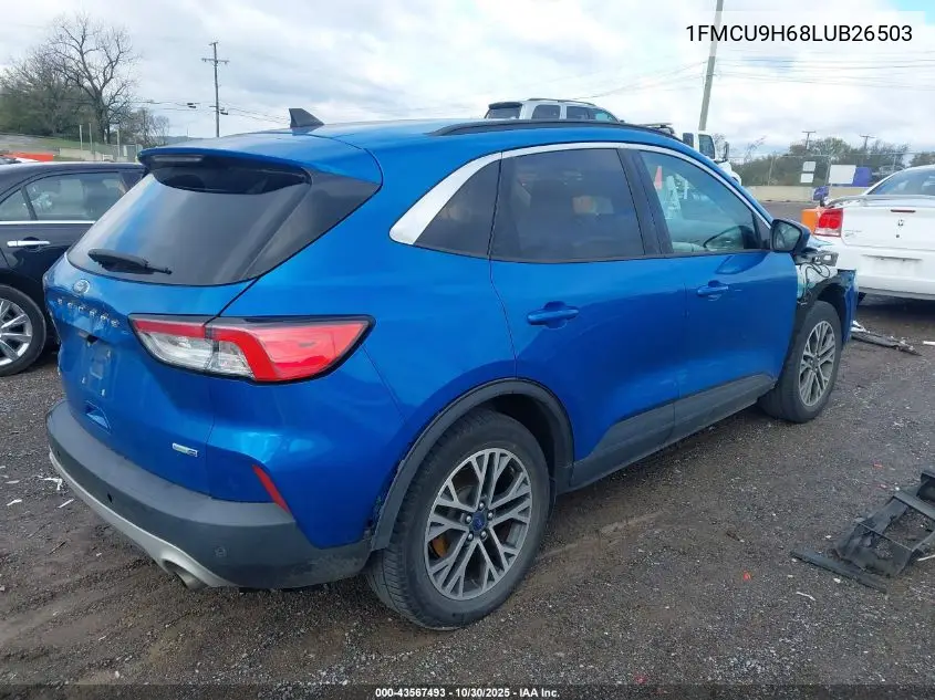 1FMCU9H68LUB26503 2020 Ford Escape Sel