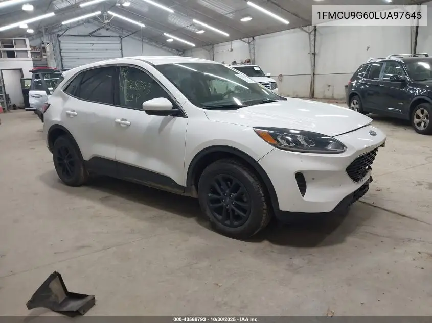 1FMCU9G60LUA97645 2020 Ford Escape Se