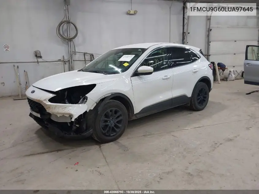 1FMCU9G60LUA97645 2020 Ford Escape Se
