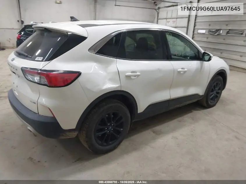 1FMCU9G60LUA97645 2020 Ford Escape Se